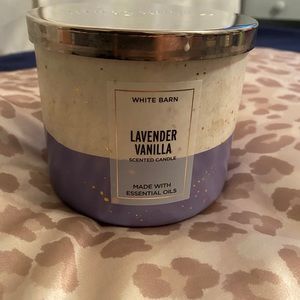 Bath and body works three wick candle